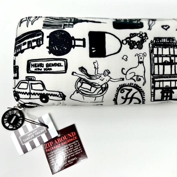 Henri Bendel Handbags - Henri Bendel Zip Around Packable Backpack Brand New w/ Tags (hard to find)